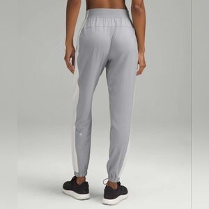 Lululemon Adapted State High-Rise Jogger: Colourblock Rhino Grey / Light Vapor